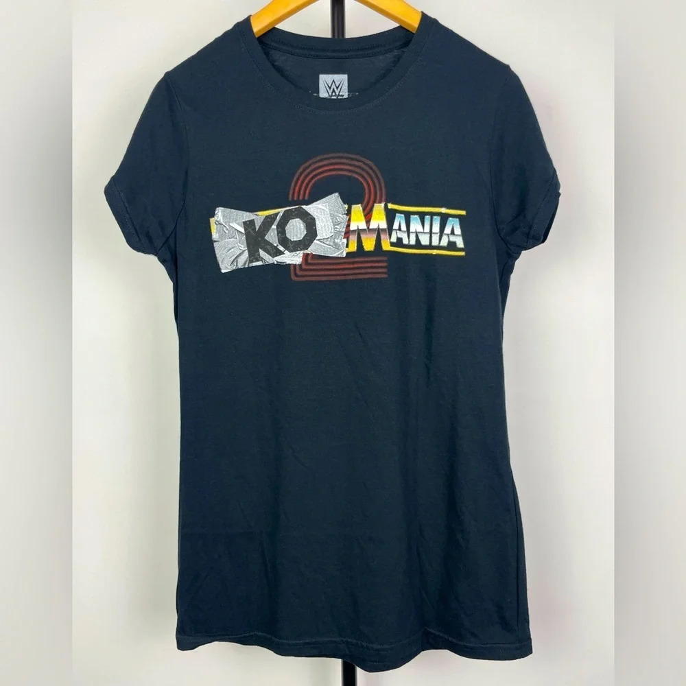 Kevin Owens KOMania KO Mania 2 WWE NXT Steen ROH Black Short Sleeve‎ T-Shirt